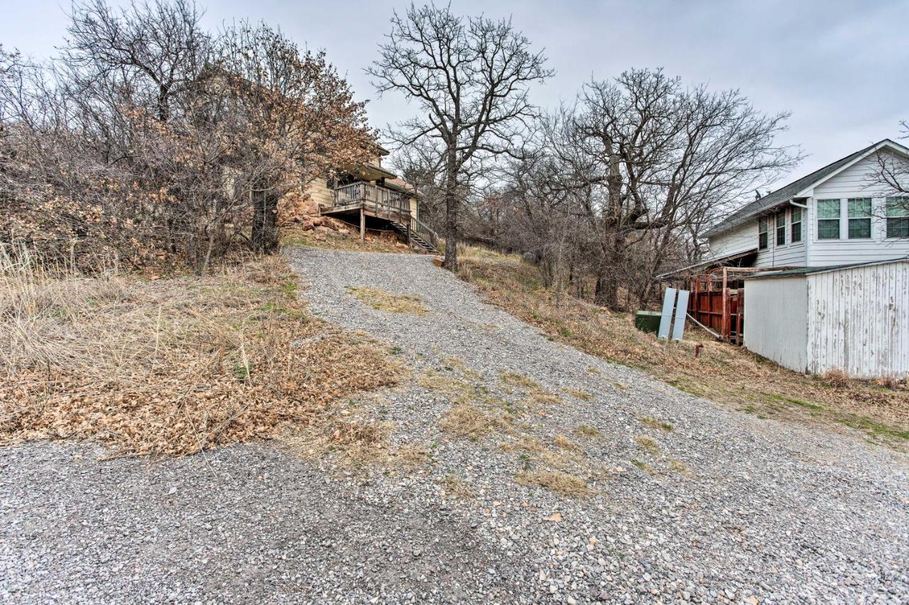 Medicine Park Cabin Rental With Mountain View Экстерьер фото