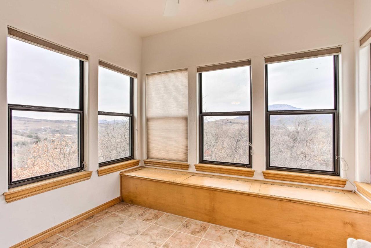 Medicine Park Cabin Rental With Mountain View Экстерьер фото